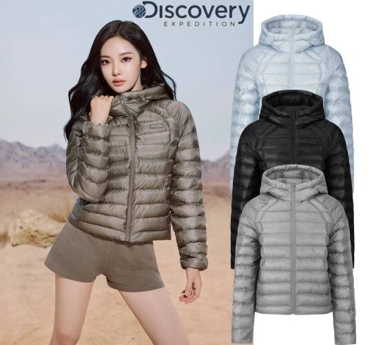 디스커버리 26FW 여성 웰니스 경량 크롭 패딩자켓 DWPD48066