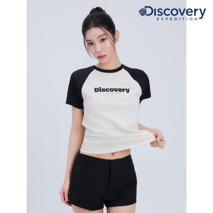 디스커버리 여성 프레시벤트 래글런 반팔티셔츠 (DWRS9I063)