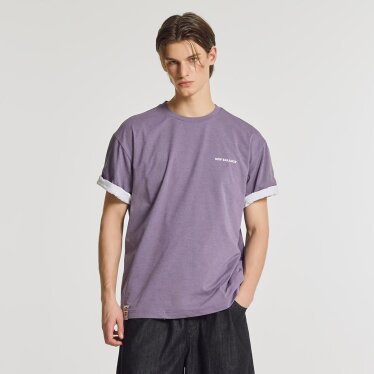 UNI NB FROZEN 건곤감리 익스클루시브 반팔티 (SEMI OVER FIT) NBNEG3A013 PU