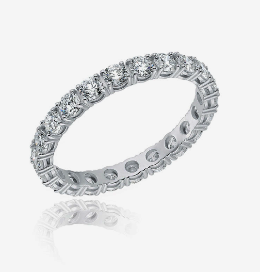 다이아 테니스 2.5mm 14K 반지 LRF25058D 
