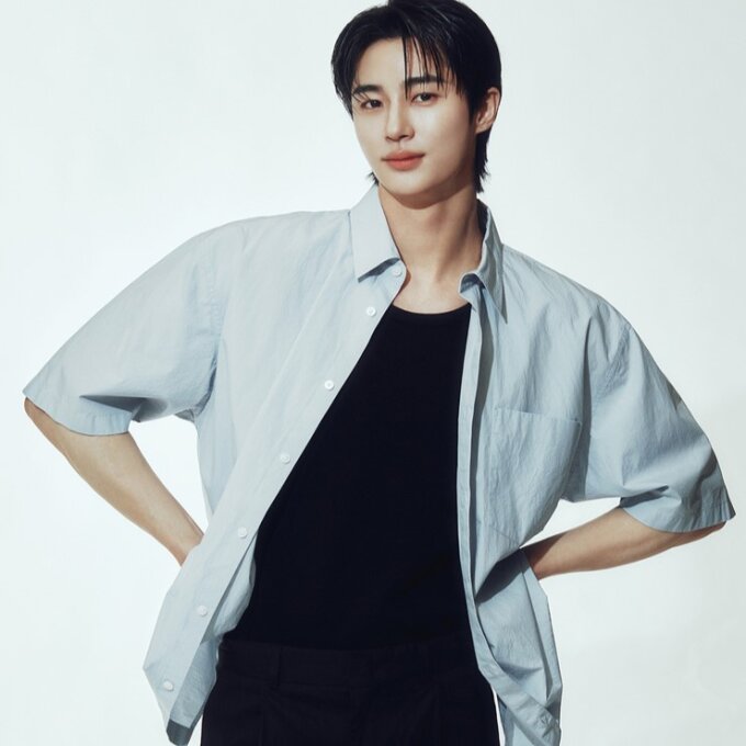 남자 반팔 셔츠 포플린 45511a