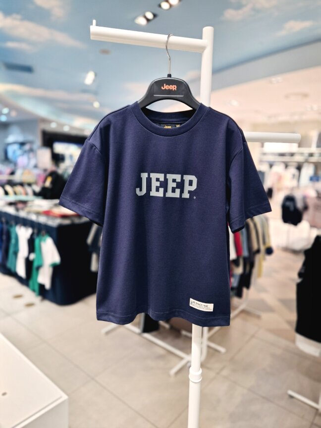 빅 지프 라벨 반팔티 KR2TSU093 DA
