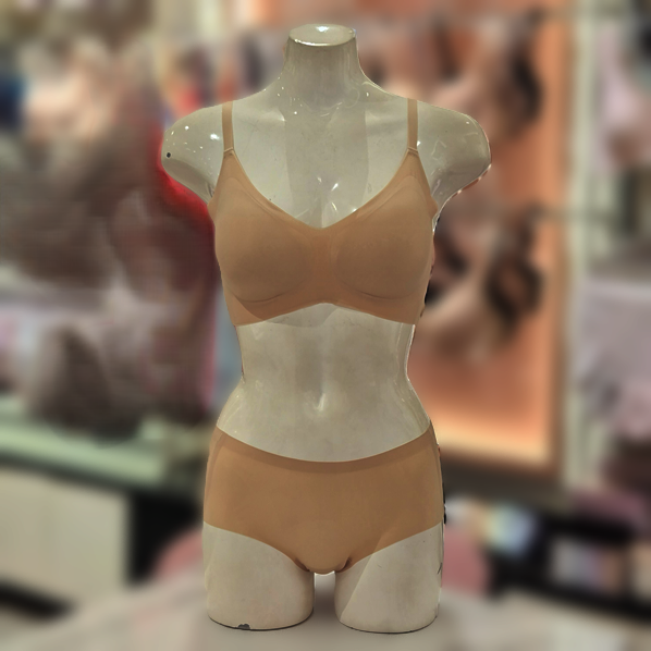 쿨 소재 스트랩 무봉제 브라/팬티 세트 BR6847BP6847-SK