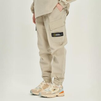 [공용]디머 우븐 TRAINING SET L/PANTS N231UPT090(OAK BEIGE)