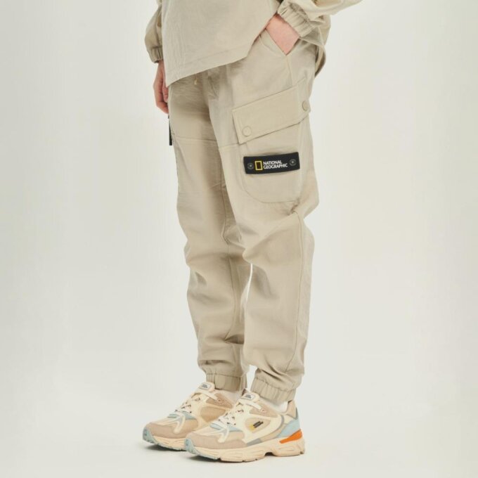 [공용]디머 우븐 TRAINING SET L/PANTS N231UPT090(OAK BEIGE)