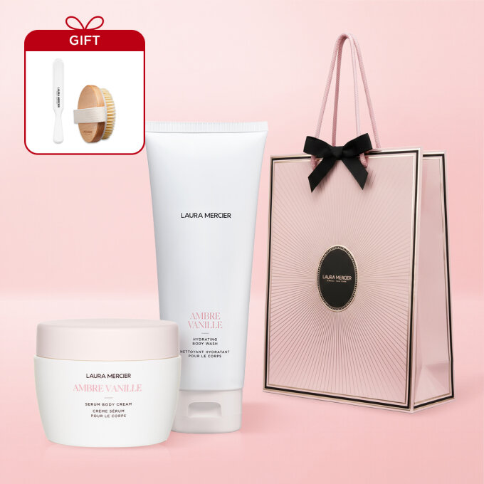 [8월선물포장] 세럼 바디 크림 200ml + 바디워시 200ml (+ 스패출러 & 바디 브러쉬 증정)