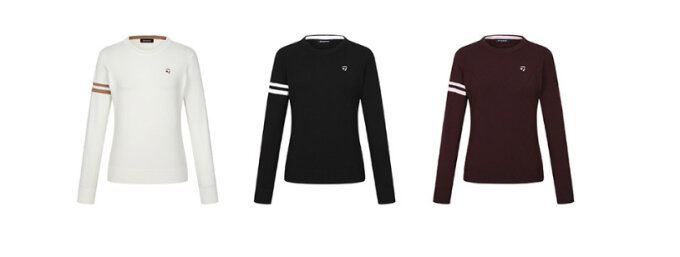 26FW 여성 아가일 라운드 풀오버니트 R6-77AS21-100