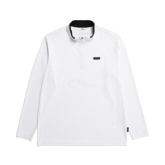 남성 G라인 반집업 긴팔 티셔츠 (기본핏) WHITE N231MTS220