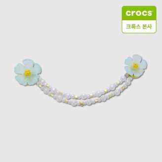 파란 꽃과 진주 체인 팩지비츠 10018698