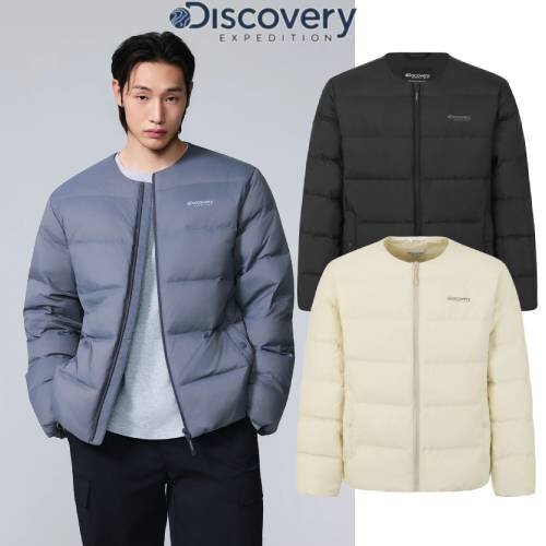 디스커버리 26FW 남성 픽토르U 구스다운 경량패딩 DMDJ8O066
