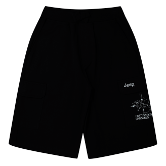나침반 지구본 셋업 반바지 KR2TPU967BK