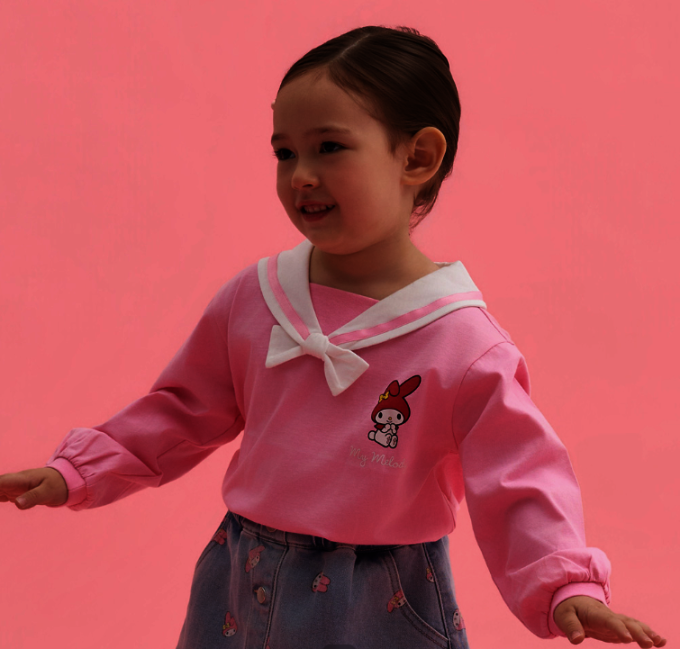 마이멜로디 세일러 티셔츠 PK