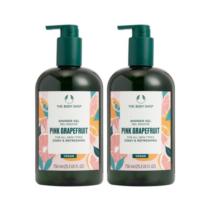핑크 그레이프후룻 샤워젤750ML ×2개