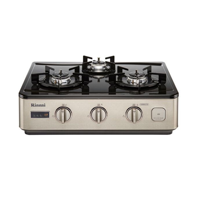 간편쿡 타이머 3구 가스레인지 RTR-W3400A