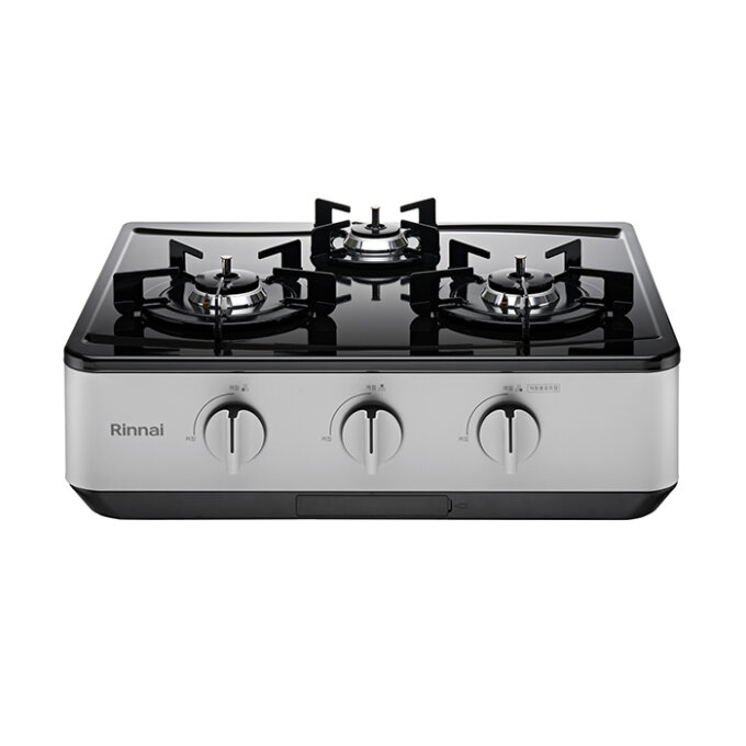 AA 가스레인지 3구 자동점화_매트그레이 RTR-W3200 _pt