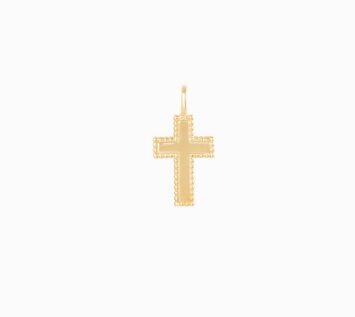 타임리스 베이직 십자가 14k 펜던트 LPP23010G