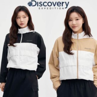 25SS 여성 베르텍스 컬러블럭 바람막이 자켓 DWWJ42051