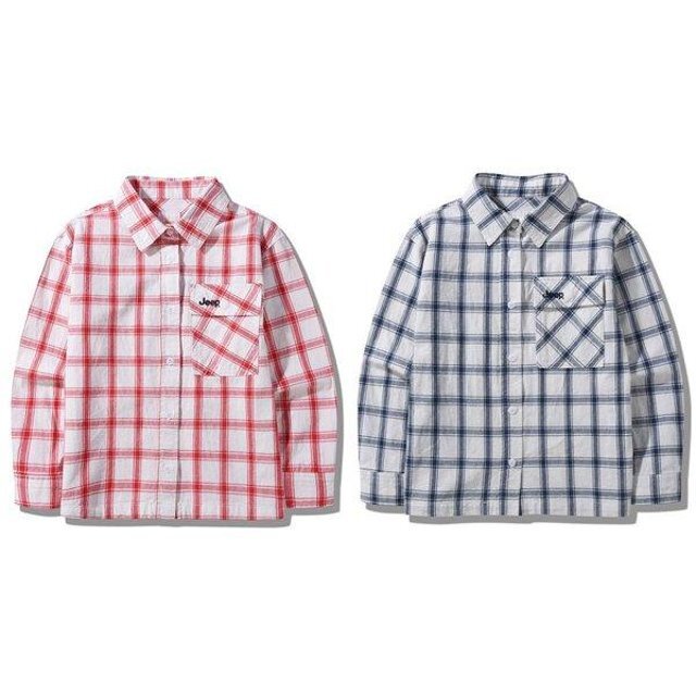 25ss 아웃포켓체크셔츠 KQ1SHU101