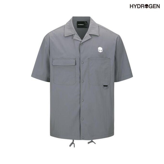 남성 경량 반팔 셔츠자켓 H11D2TF502_GY