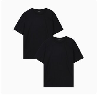 유니 2PACK 반팔 TS(B245Z1090P)