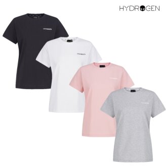 여성 베이직 스몰로고 반팔라운드 H21D2TR051