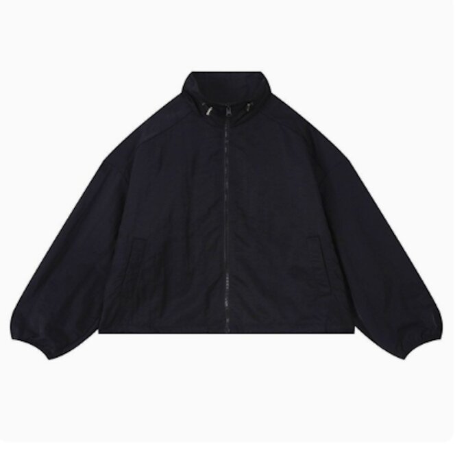 여성 나일론 하이넥 숏 바람막이(B251JP500P)