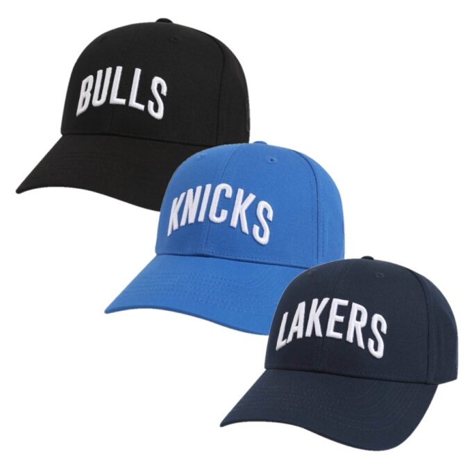 LAL 팀 아치형 HARD BALL CAP 모자 N255AP450P