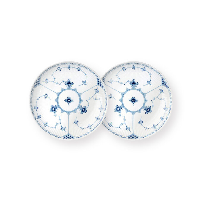블루 하프 레이스 한식기 찬그릇 20cm 2개_1102730_2
