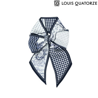 마리주이방도 실크 스카프 네이비(2ESB959NA)