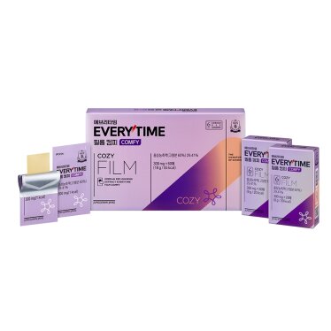 에브리타임 필름 컴피 300mg*60매