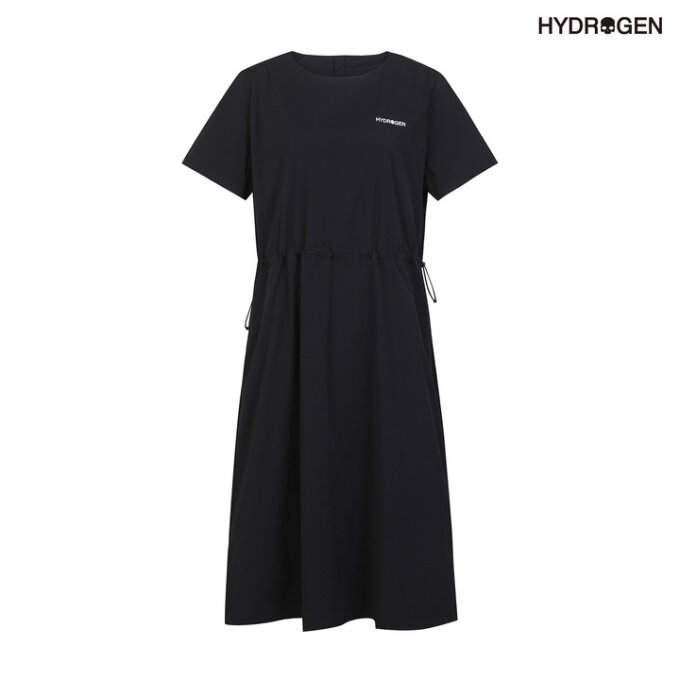 여성 우븐 원피스 H21D2OP601_BK