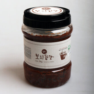 뜰안에 된장 국산콩 보리된장 2kg (전통 재래식 된장)
