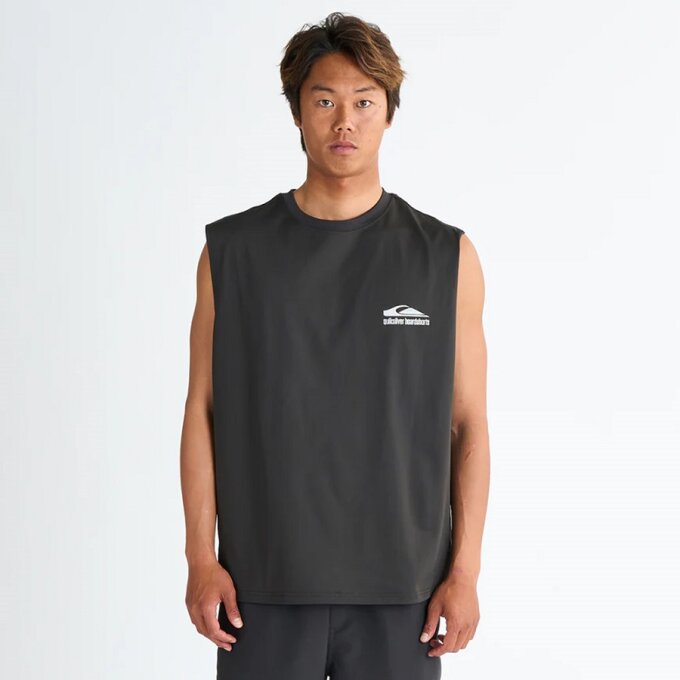 GW QUIK DROP 슬리브리스 래쉬가드 QF21RE030_BLK