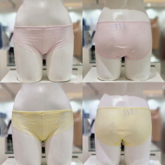 클래식 레이스 햄라인 팬티 2종 택1 EDWBP311PK EDWBP311YE