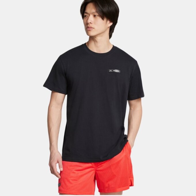 공용 UA 헤비웨이트 아머 라벨 반팔(1382831-001)