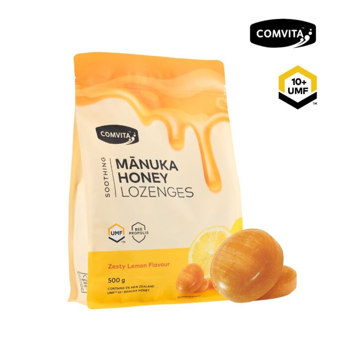 UMF10+프로폴리스&마누카허니 로젠지 꿀캔디(레몬500g)