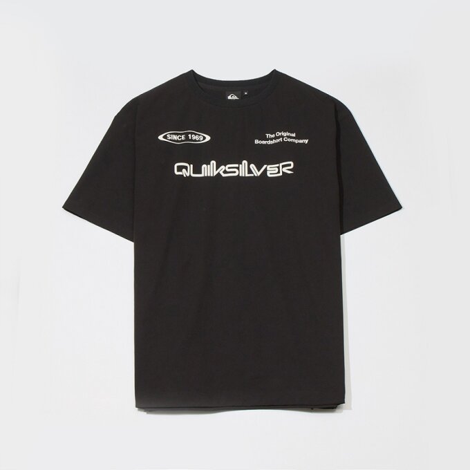 Omni 로고 반팔티 QF21ST072_BLK