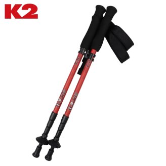 여성용 카본 4단 스틱 세트 KWA24T06  Red