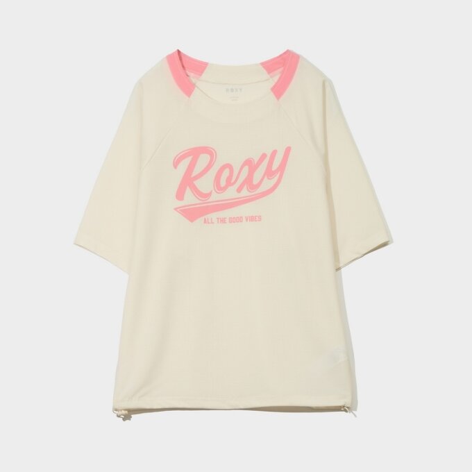 록시 윈드 래쉬 커버업 반팔티 RF31RE010_EGR