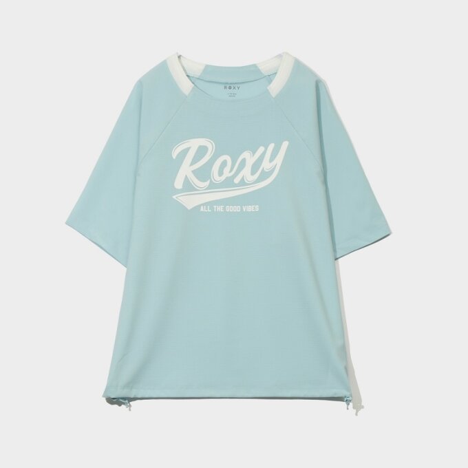 록시 윈드 래쉬 커버업 반팔티 RF31RE010_LMT