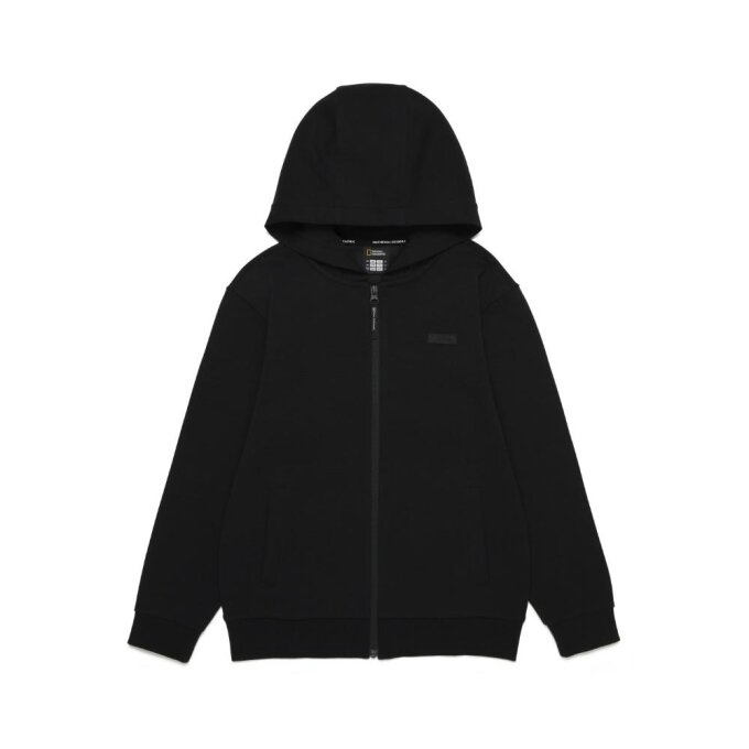 K253UJP010 후디 풀집업 점퍼 CARBON BLACK