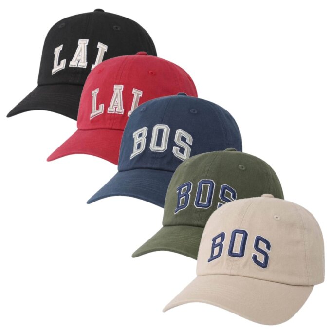 BOS 팀 이니셜 SOFT BALL CAP 모자 N255AP263P