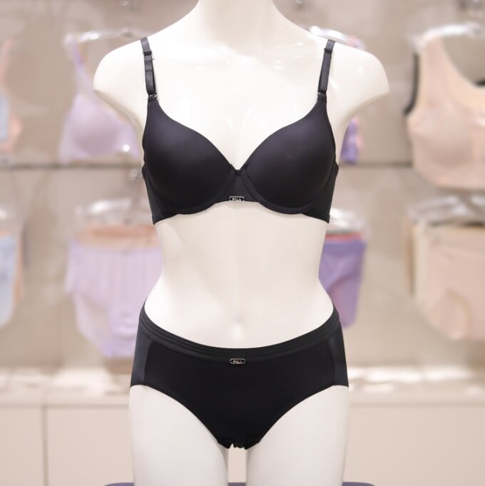 FI4BAG2651F/DR(BLK) 썸머 에어로쿨 여성 브라팬티세트