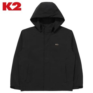 남성 간절기 바람막이 하이킹 2L 자켓 KMU24193 블랙