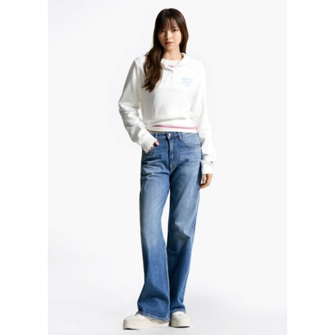 여성 미아 루즈 핏 데님 팬츠 T32F6NEW18TWT11A5