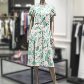 제시뉴욕 퍼프소매 플라워 원피스 ME4-NROP1520