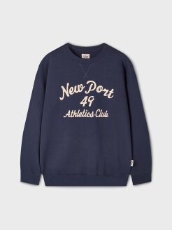 Chain Stitch Sweatshirt(Brushed) WHMWF4T22U*