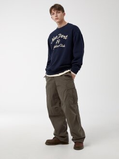Wide Cargo Pocket Pants WHTAF4913U