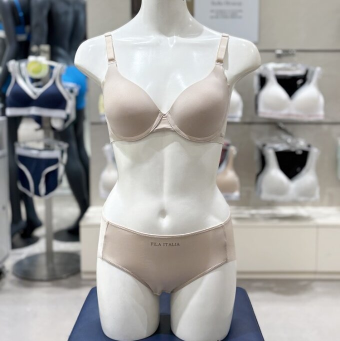 FI4BAG3656F/DR(LBE) 에센셜 프리컷 와이어브라팬티세트