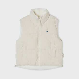 Reversible Corduroy Padding Vest WHVWF4912F*
